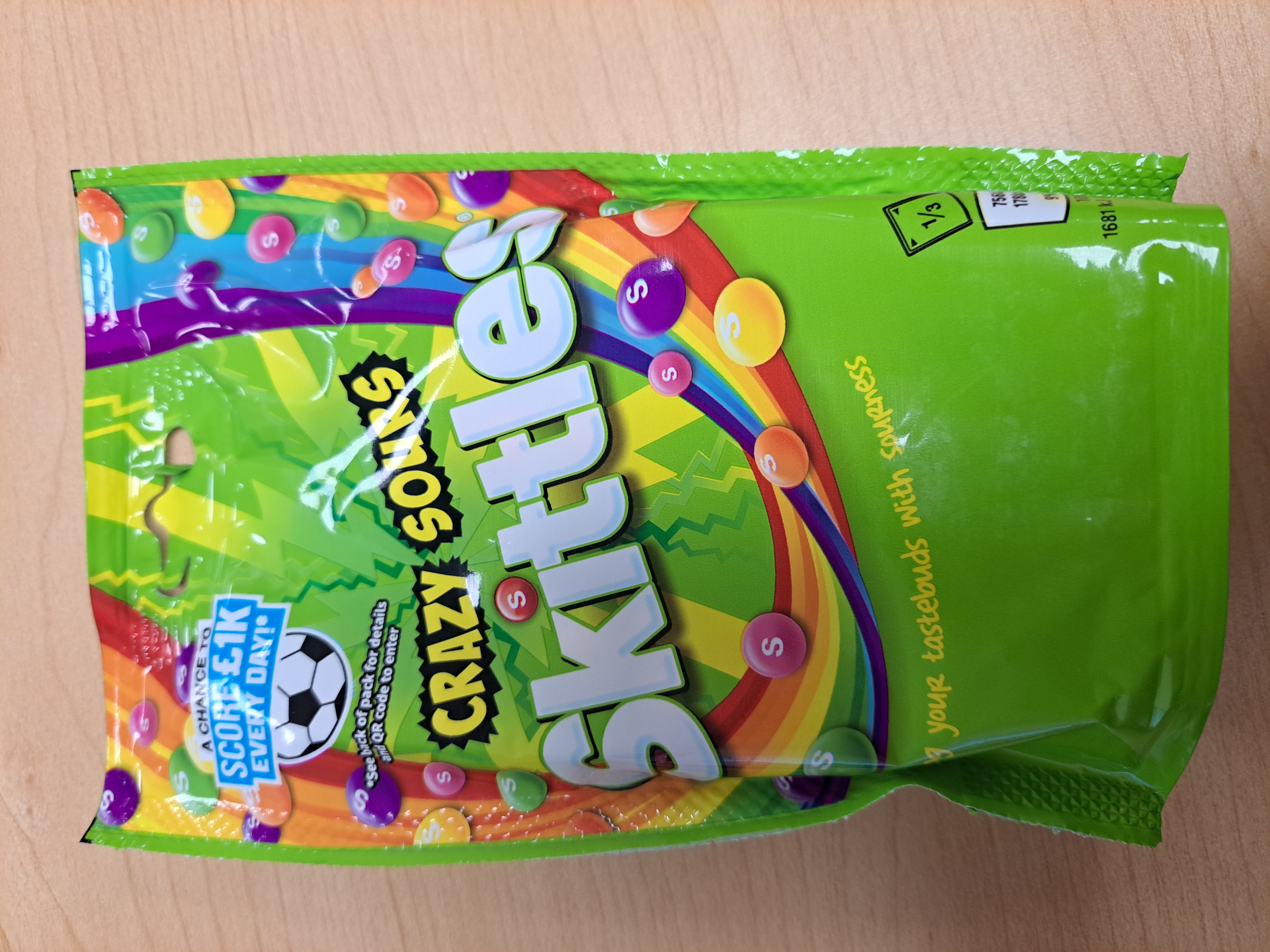 skittles crazy sours